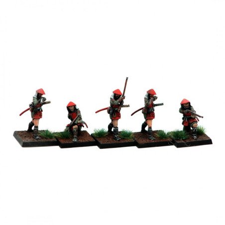 Teppotai - Ashigaru con teppo
