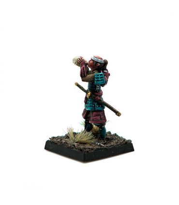 Musician with Conch